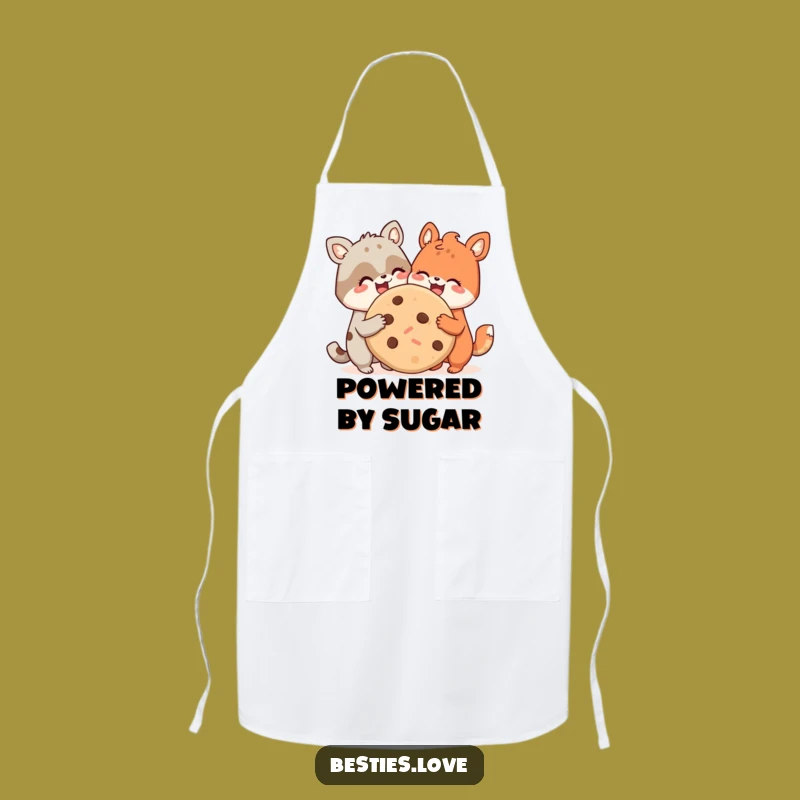Funny Animal Pals Cookie Apron: Hilarious Kitchen Wear for Your Baking Buddy