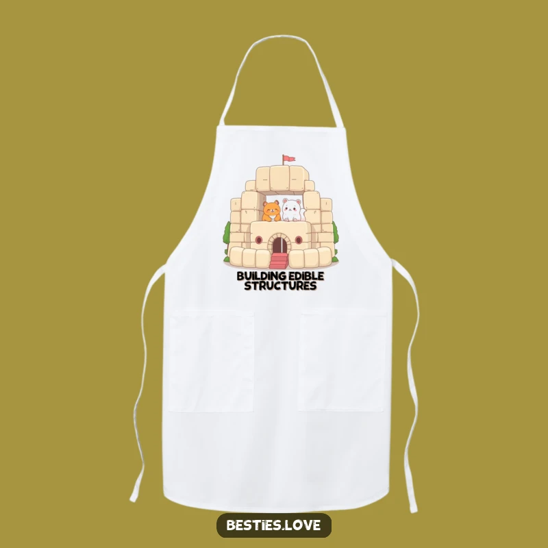 Funny Apron: Builder's Best - The Ultimate Funny Gift for Creative Cooks!