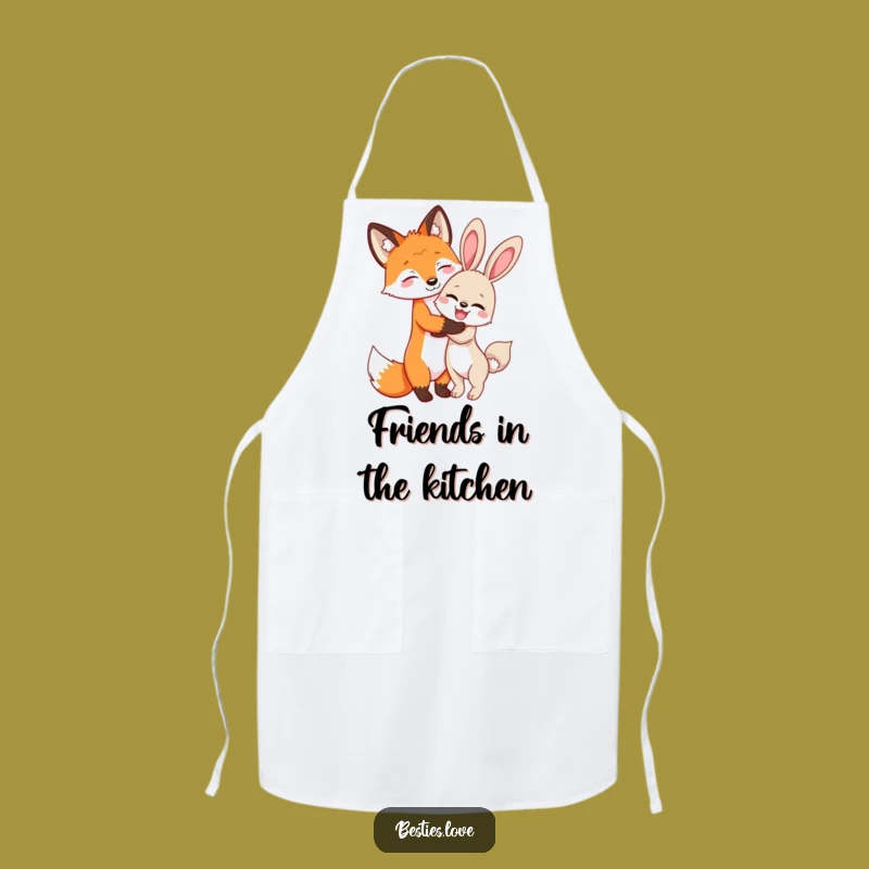 Funny Fox and Bunny Apron: Cook Up Friendship and Laughter