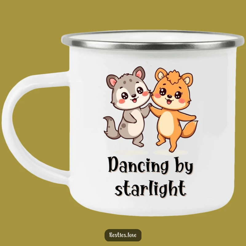 Funny Dancing Animals Starry Eyes Camping Mug - Outdoor Joy Gift