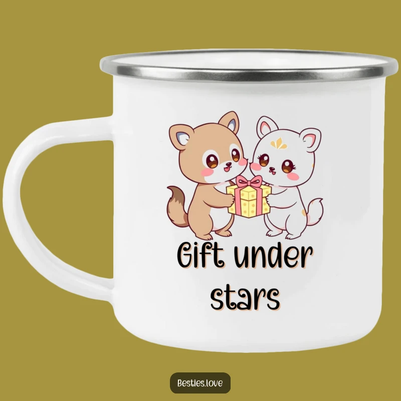 Durable Funny Kawaii Birthday Camping Mug, Festive Outdoor Gift