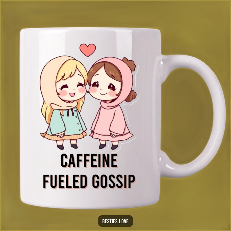 Funny Best Friends Secret Message Mug: Hilarious Friendship Gift