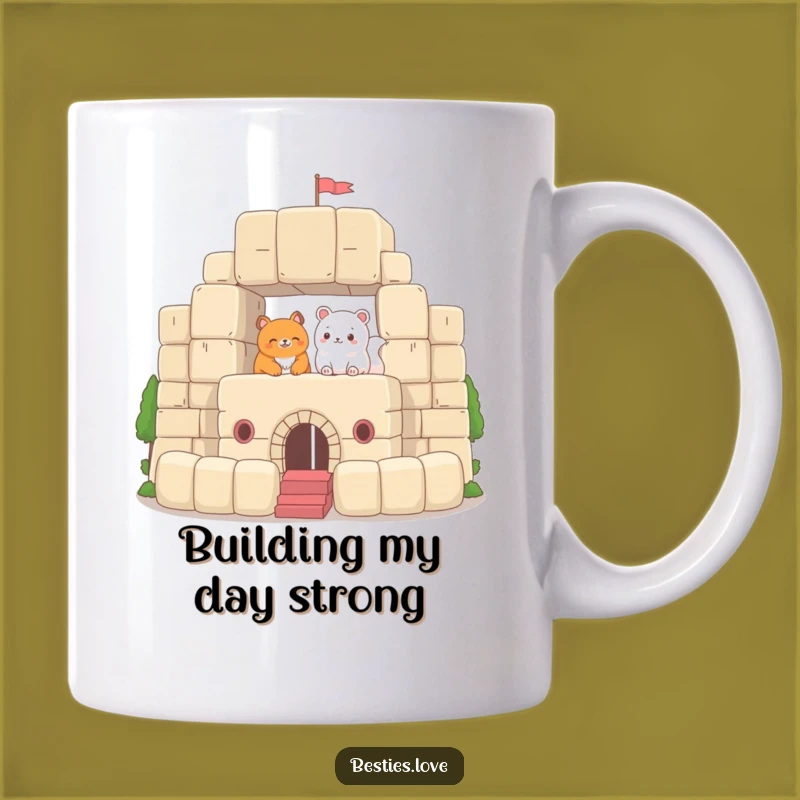 Funny Mug: Fort Builders - Hilarious Funny Gift for Creative Minds & Playful Souls!
