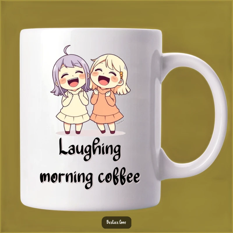 Funny Friends Laughing Mug: Uncontrollable Joy, Perfect Gift