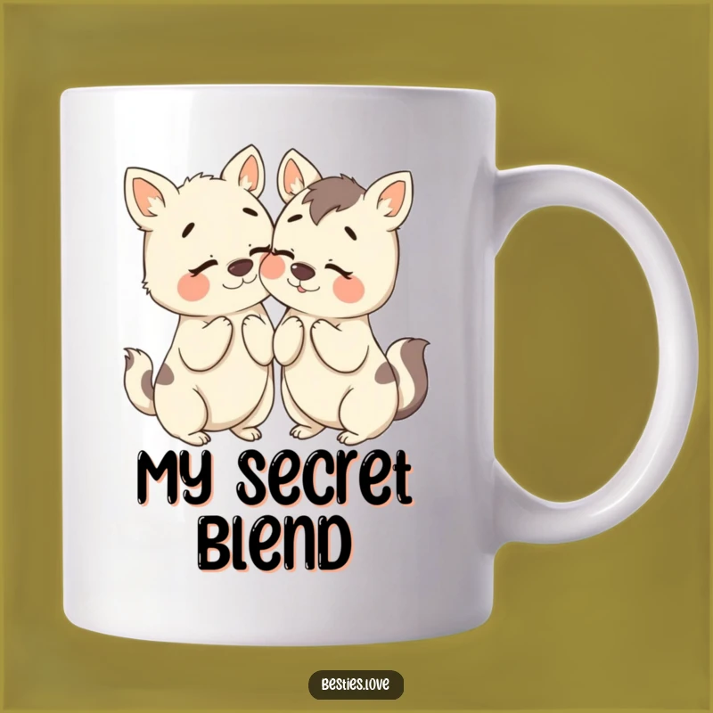 Funny Bestie Animals Secret Whispering Mug: The Ultimate Hilarious Confidential Gift