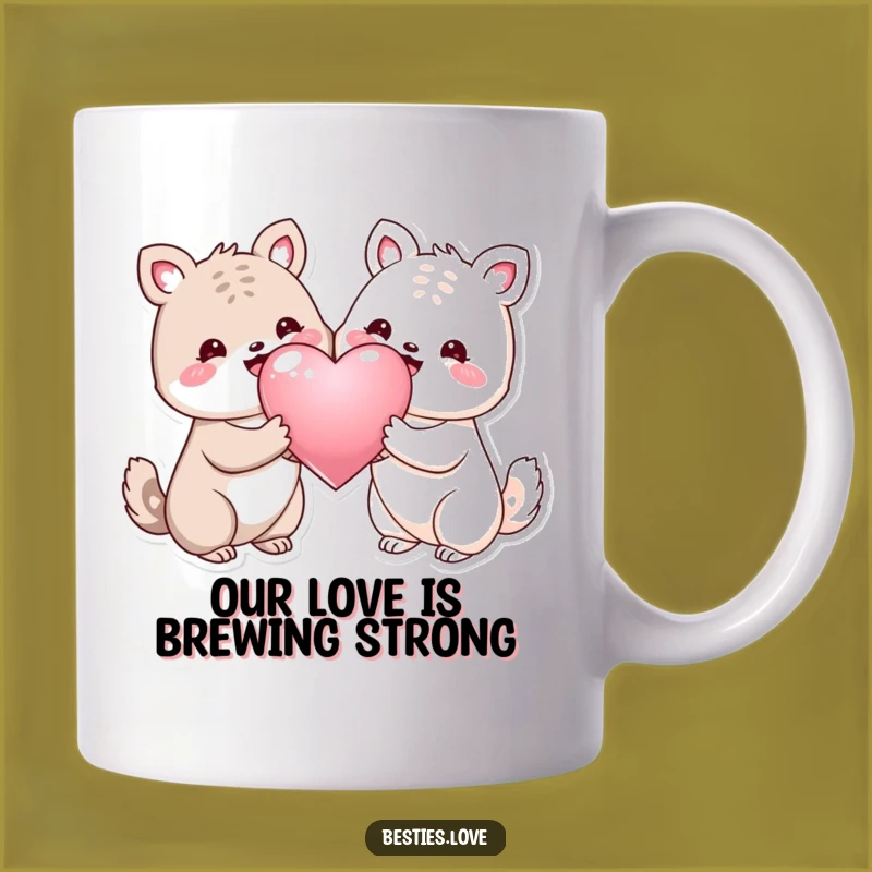 Funny Adorable Animal Love Mug: A Heartwarming Gift for Couples