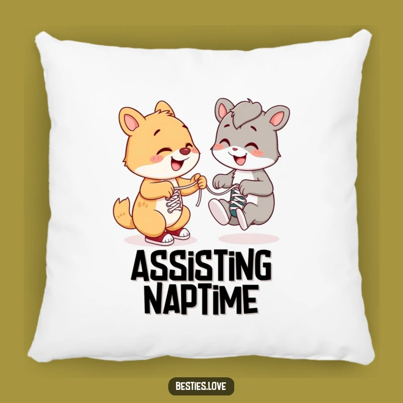 Funny Helpful Animal Pillow: Cuddle Up with Comfort and Hilarious Kindness