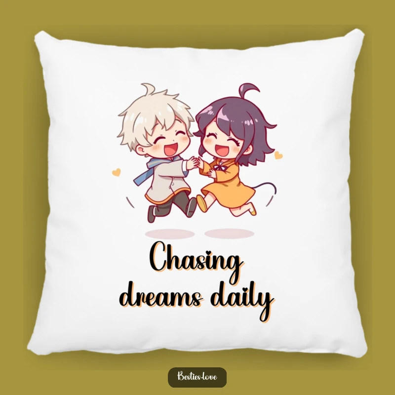 Funny Pillow: Chase & Comfort - A Hilarious Gift for Cozy Laughter!