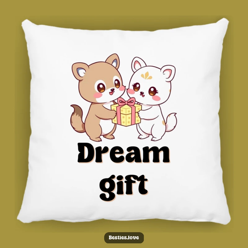 Cozy Funny Kawaii Birthday Pillow, Festive Accent Gift