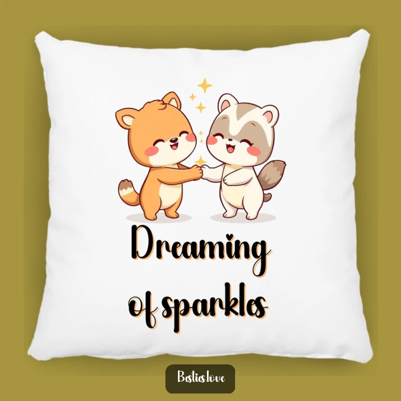 Cute Funny Animal Silly Handshake Pillow - Cozy Greeting Comfort