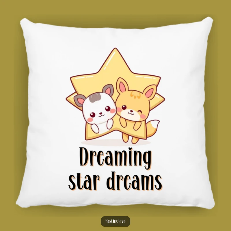 Funny Star Animals Pillow - Soft Cartoon Texture, Cute Funny Gift