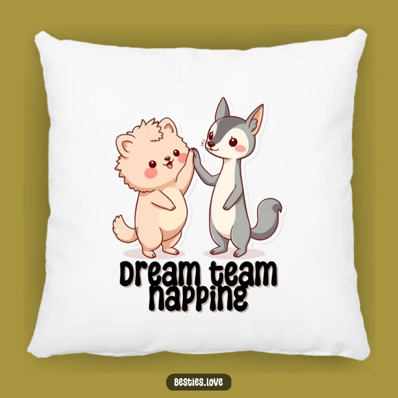 Funny Friends High-Five Pillow, Cozy Kawaii Pals Cushion, Perfect Funny Gift