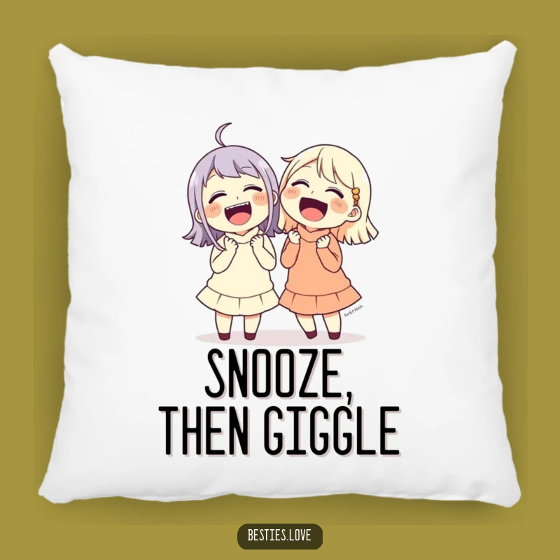 Funny Friends Laughing Pillow: Cozy Hilarious Cushion, Perfect Gift
