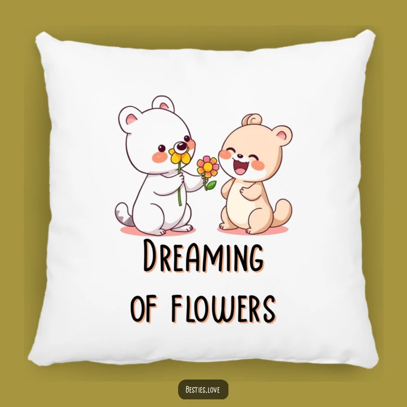 Funny Plush Flower Animal Pillow: Cozy Comfort and Cheer