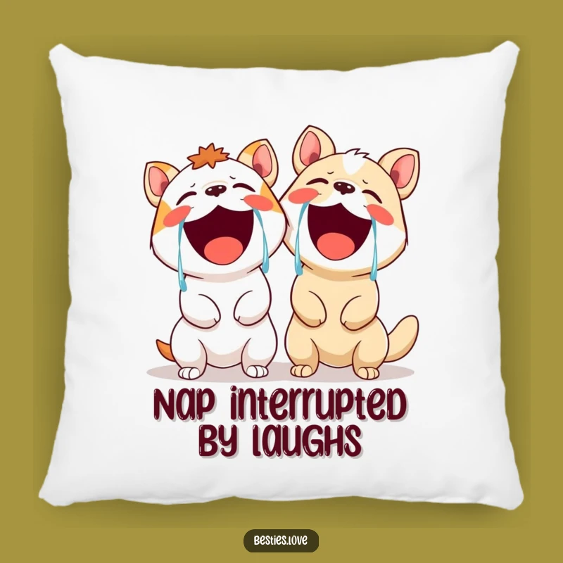 Funny Laughing Animals Pillow: Huggable Comfort and Hilarious Joy