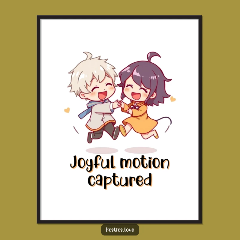 Funny Digital Art Print: Endless Chase - A Hilarious Gift for Art Lovers!