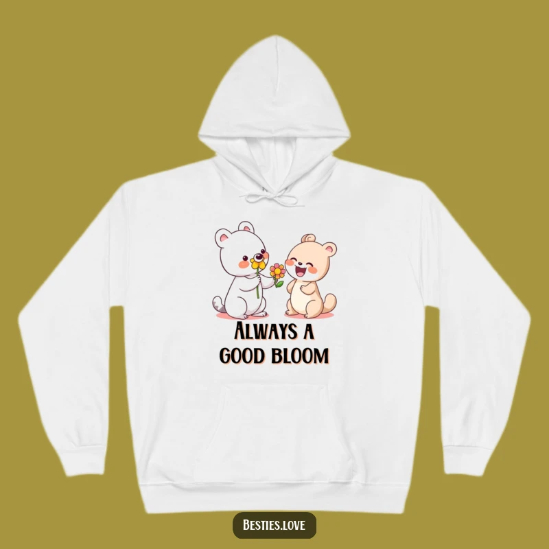 Funny Cozy Flower Animal Hoodie: Warmth and Kindness Included