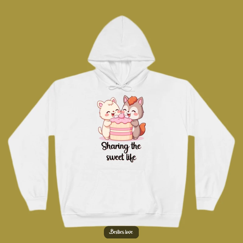 Funny Hoodie: Cozy Cake Time - Your Ultimate Funny Gift for Sweet Comfort!