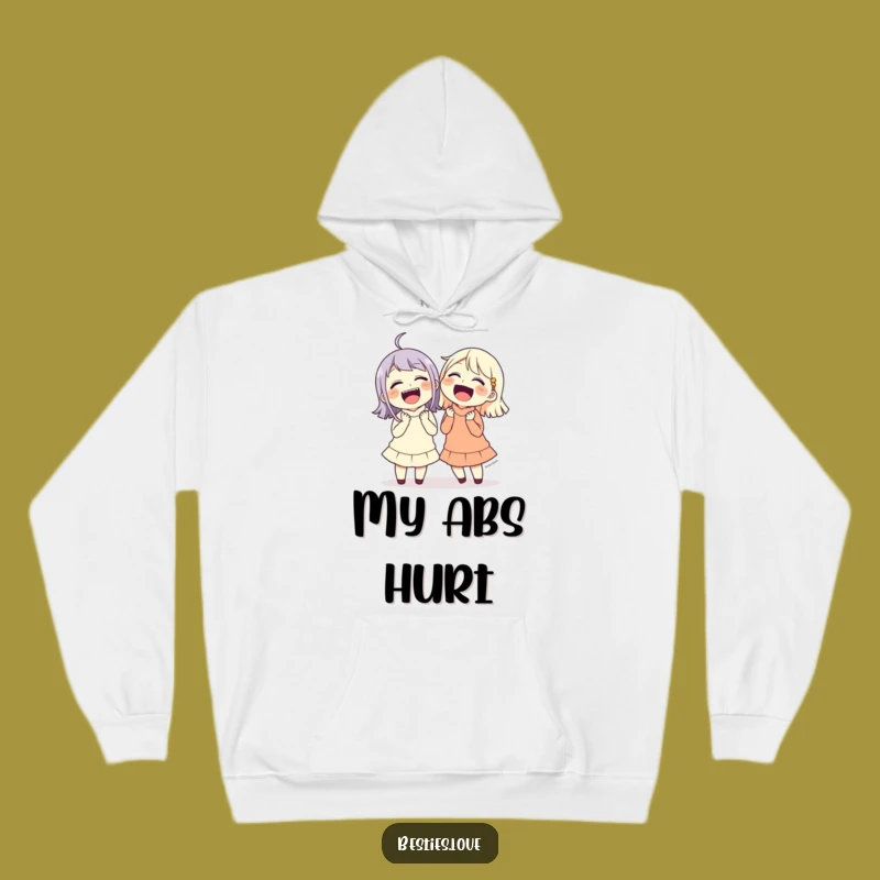 Funny Friends Laughing Hoodie: Cozy Hilarious Wear, Perfect Gift