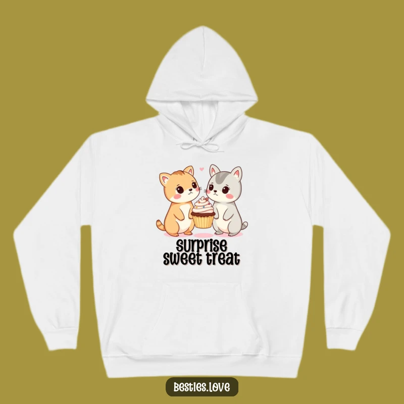 Cozy Funny Surprised Animals Hoodie - Sweet Surprise Gift