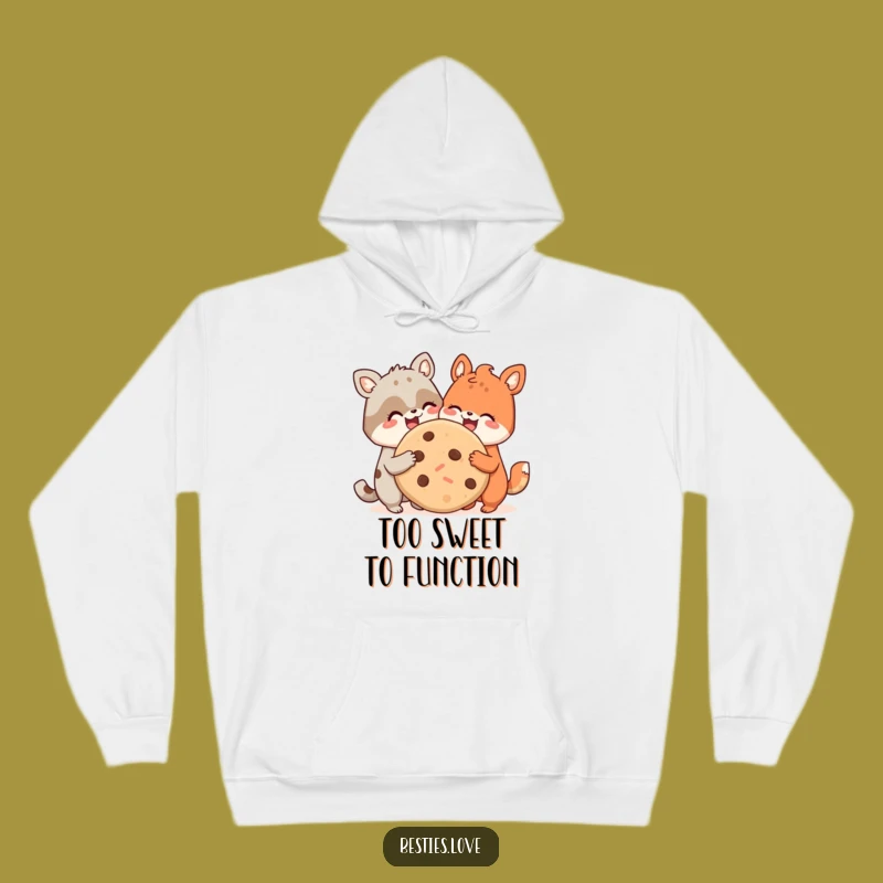 Cozy Funny Animal Pals Cookie Sharing Hoodie: The Ultimate Warm & Hilarious Gift