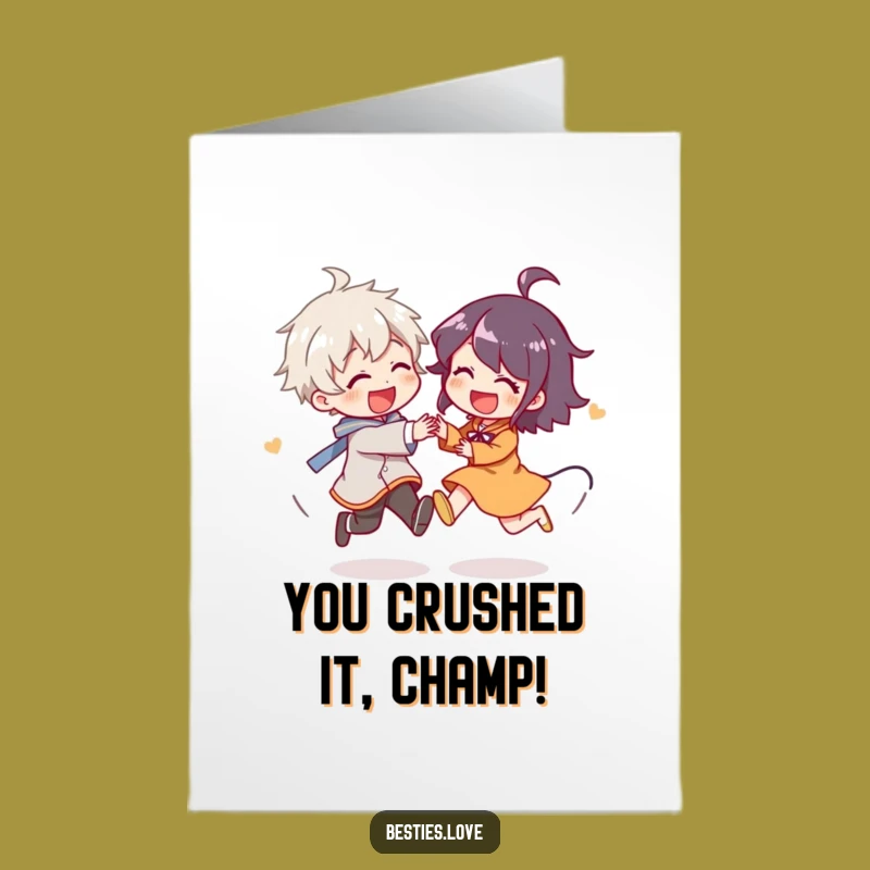 Free Printable Congrats Card: Hilarious Chase Design for Instant Celebration - Downloadable