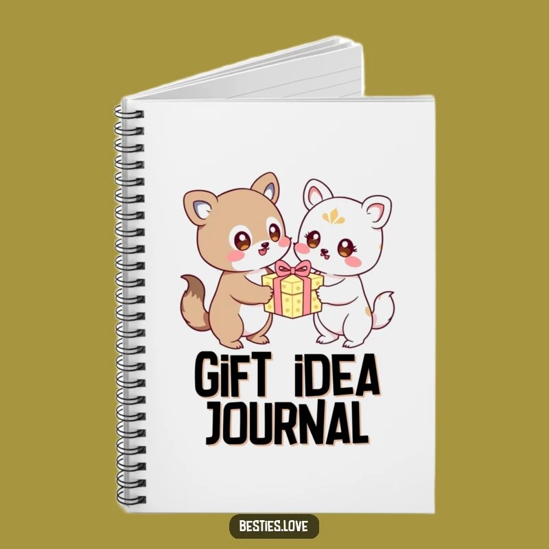 Funny Kawaii Birthday Notebook, Joyful Gift Planner