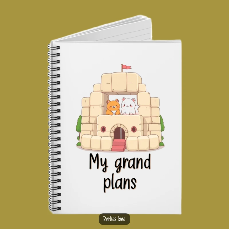 Funny Notebook: Build Your Ideas - A Hilarious Funny Gift for Creators!