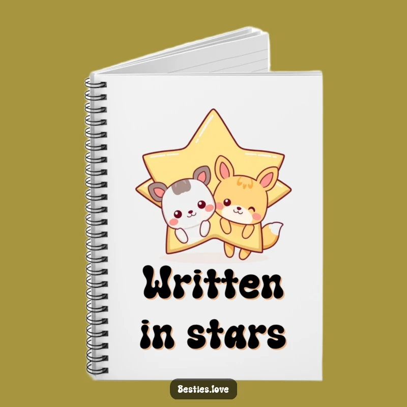 Funny Star Animals Notebook - Cartoon Journal, Ideal Funny Gift
