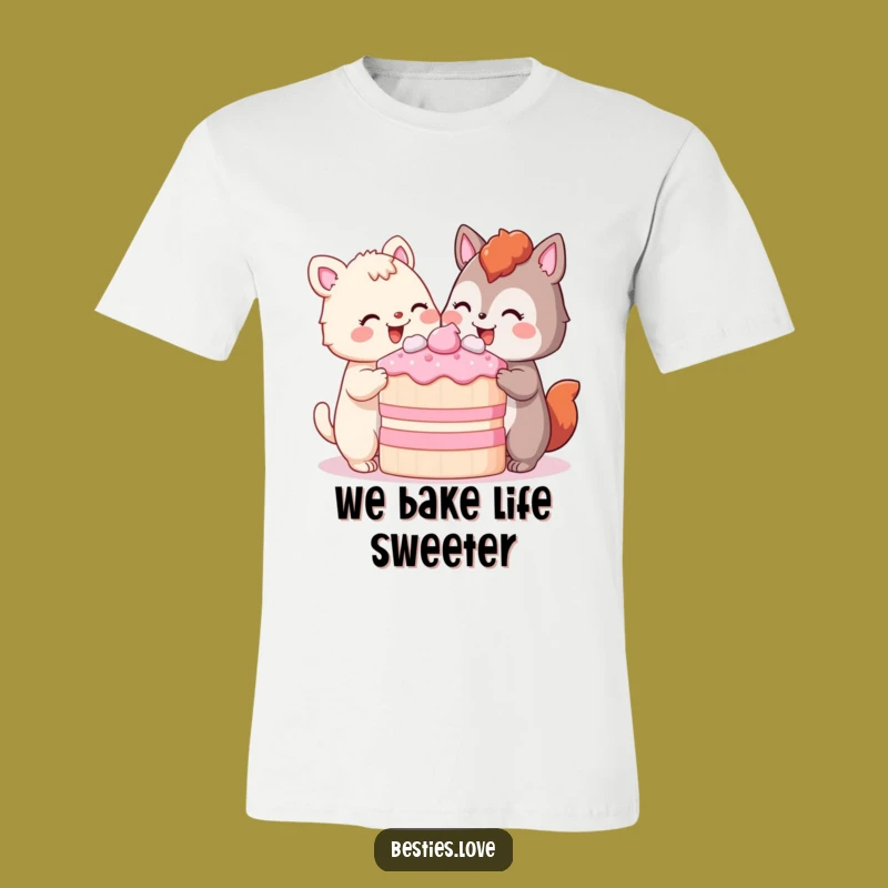 Funny T-Shirt: Cake Lovers Unite - A Hilarious Funny Gift for Sharing Joy!